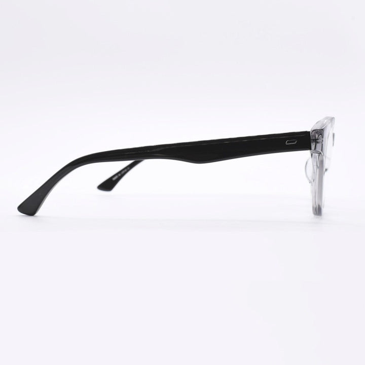 増永眼鏡 MASUNAGA 光輝 071 col-54 LGRY-BK