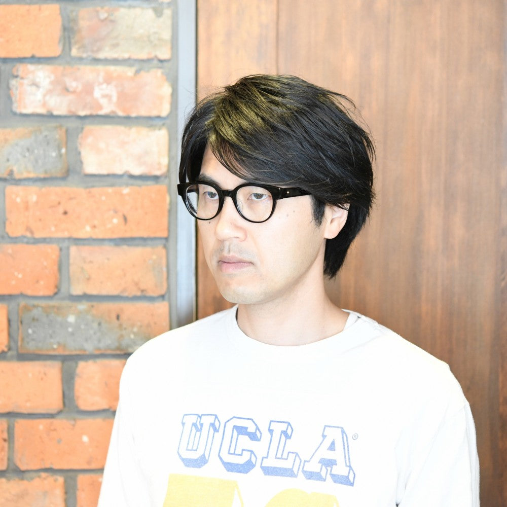 増永眼鏡 MASUNAGA 光輝 087 col-19 BK