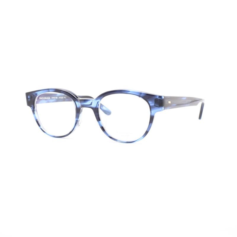 増永眼鏡 MASUNAGA 光輝 087 COL-45 BLUE