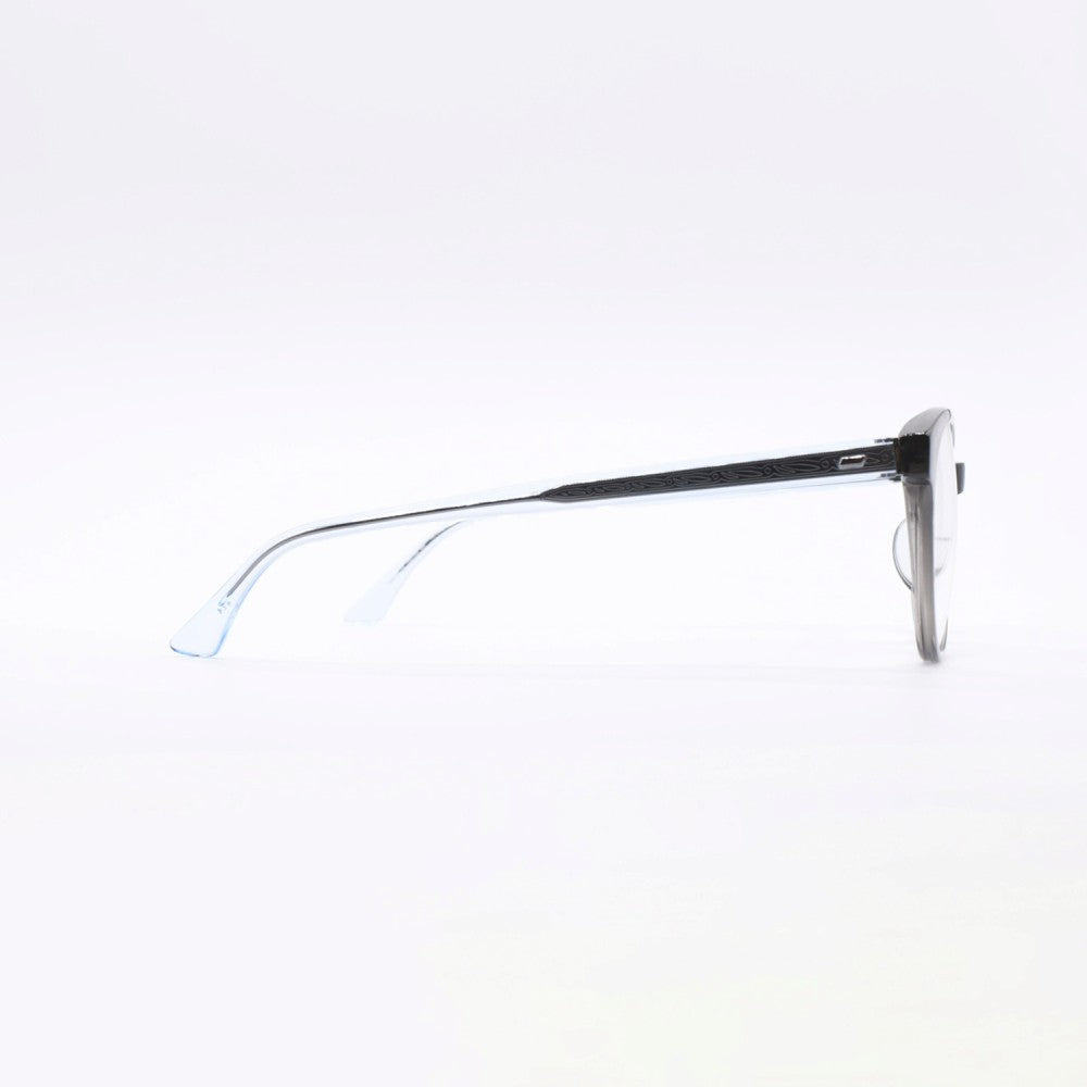 増永眼鏡 MASUNAGA 光輝 090 col-24 GRY-AQUA BL