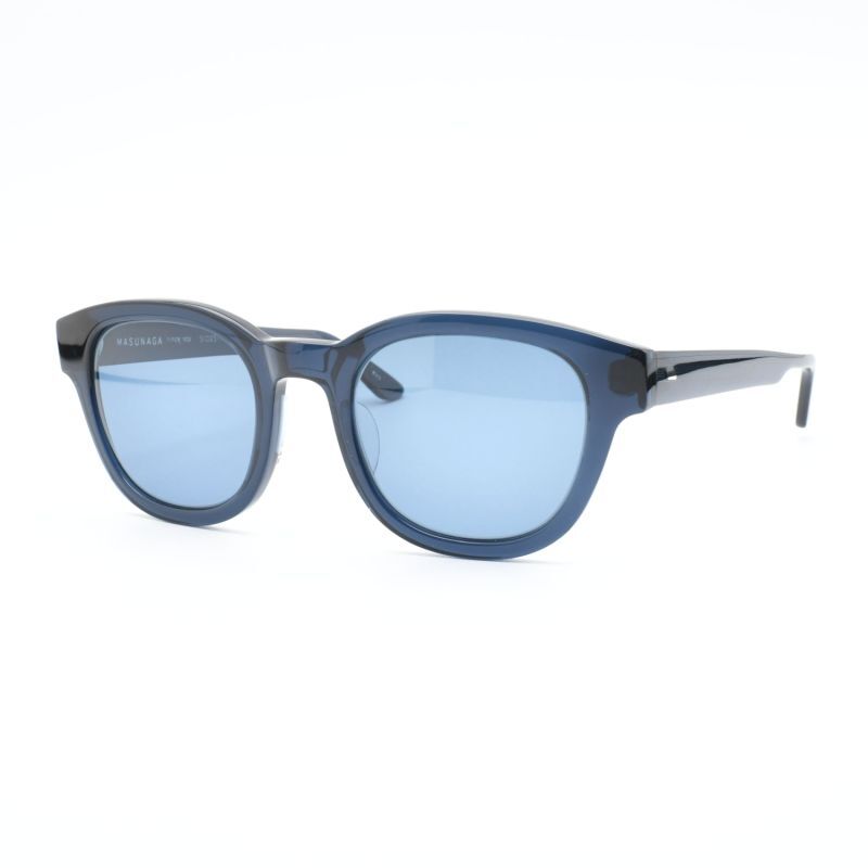 増永眼鏡 MASUNAGA光輝 096SG col-S25BLUE/BLUE (Mineral POLA)