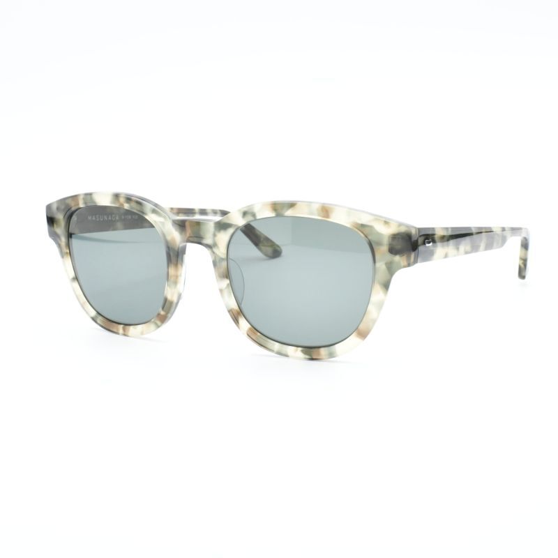 増永眼鏡 MASUNAGA光輝 096SG col-S38GRN-GRY/BLACK (Mineral POLA)