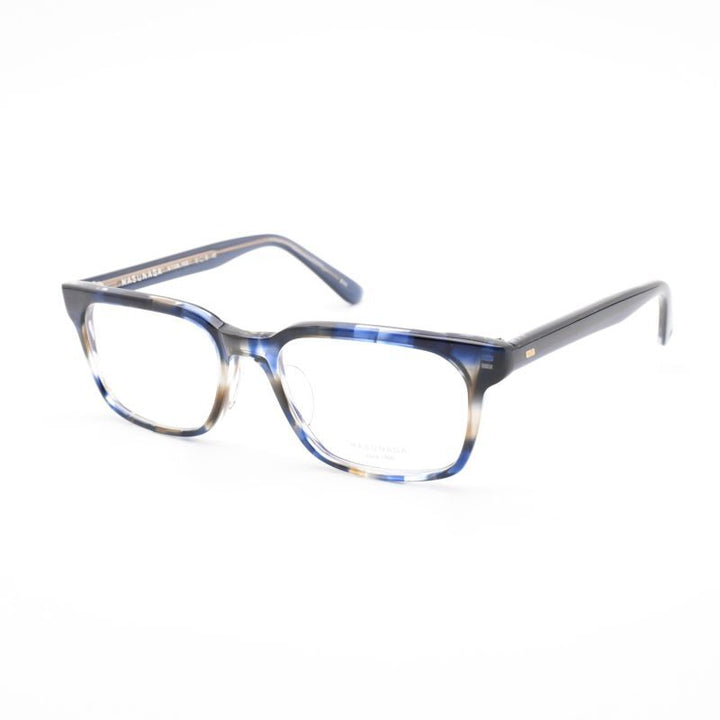 増永眼鏡 MASUNAGA 光輝 099 col-35 BLUE