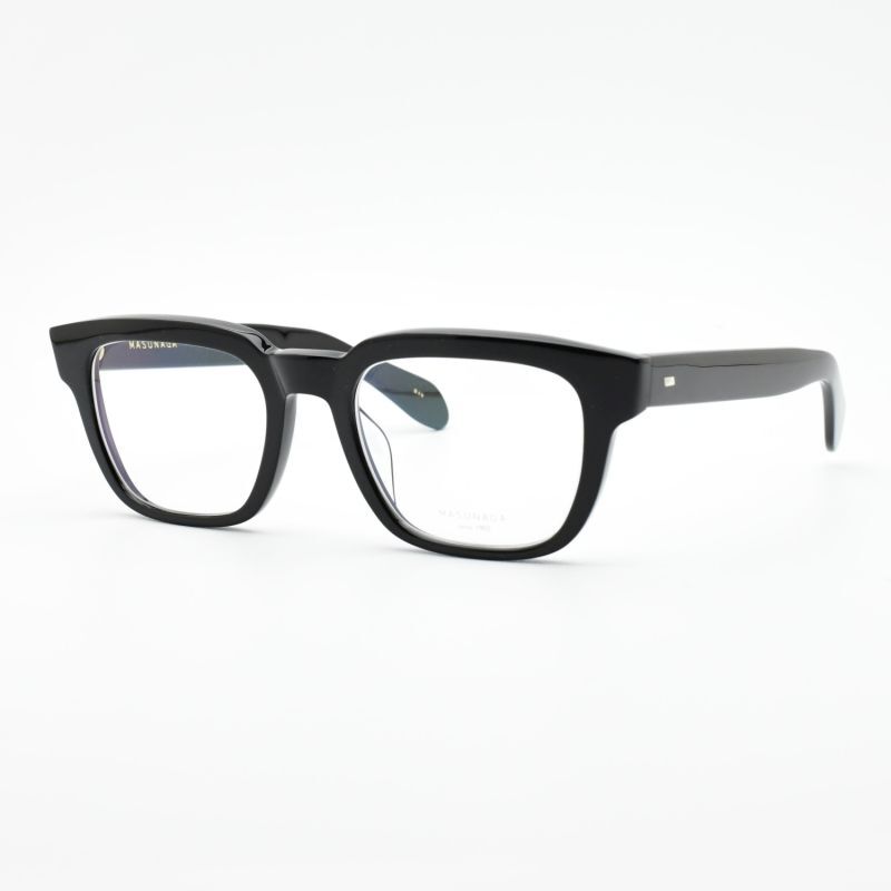 増永眼鏡 MASUNAGA 光輝 One Hundred 100 col-19 BK
