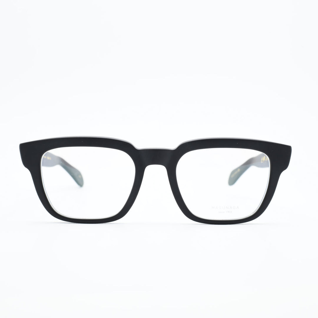 増永眼鏡 MASUNAGA<br>光輝 One Hundred 100 col-69 BK MATT