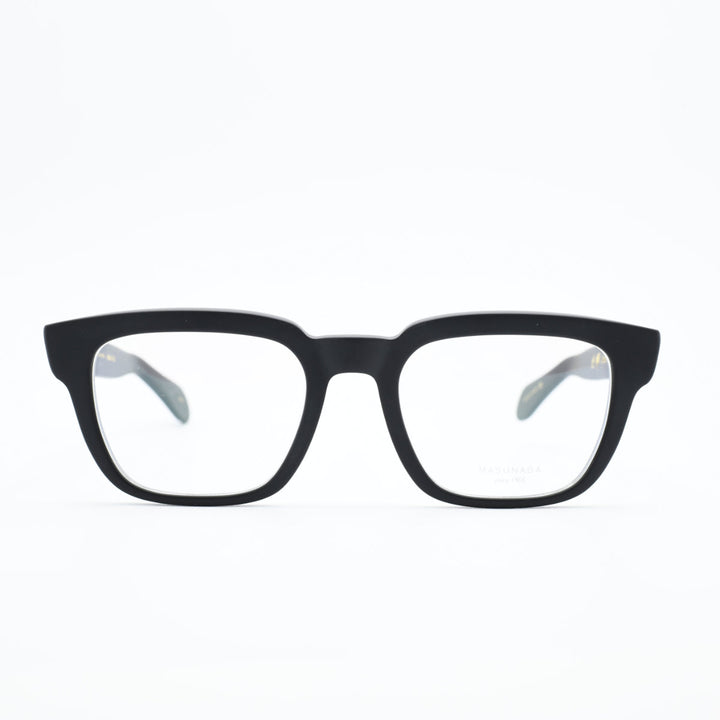増永眼鏡 MASUNAGA<br>光輝 One Hundred 100 col-69 BK MATT
