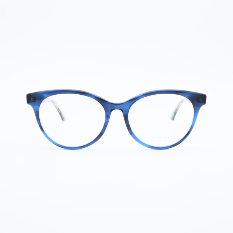 増永眼鏡 MASUNAGA 光輝 104 col-25 NAVY
