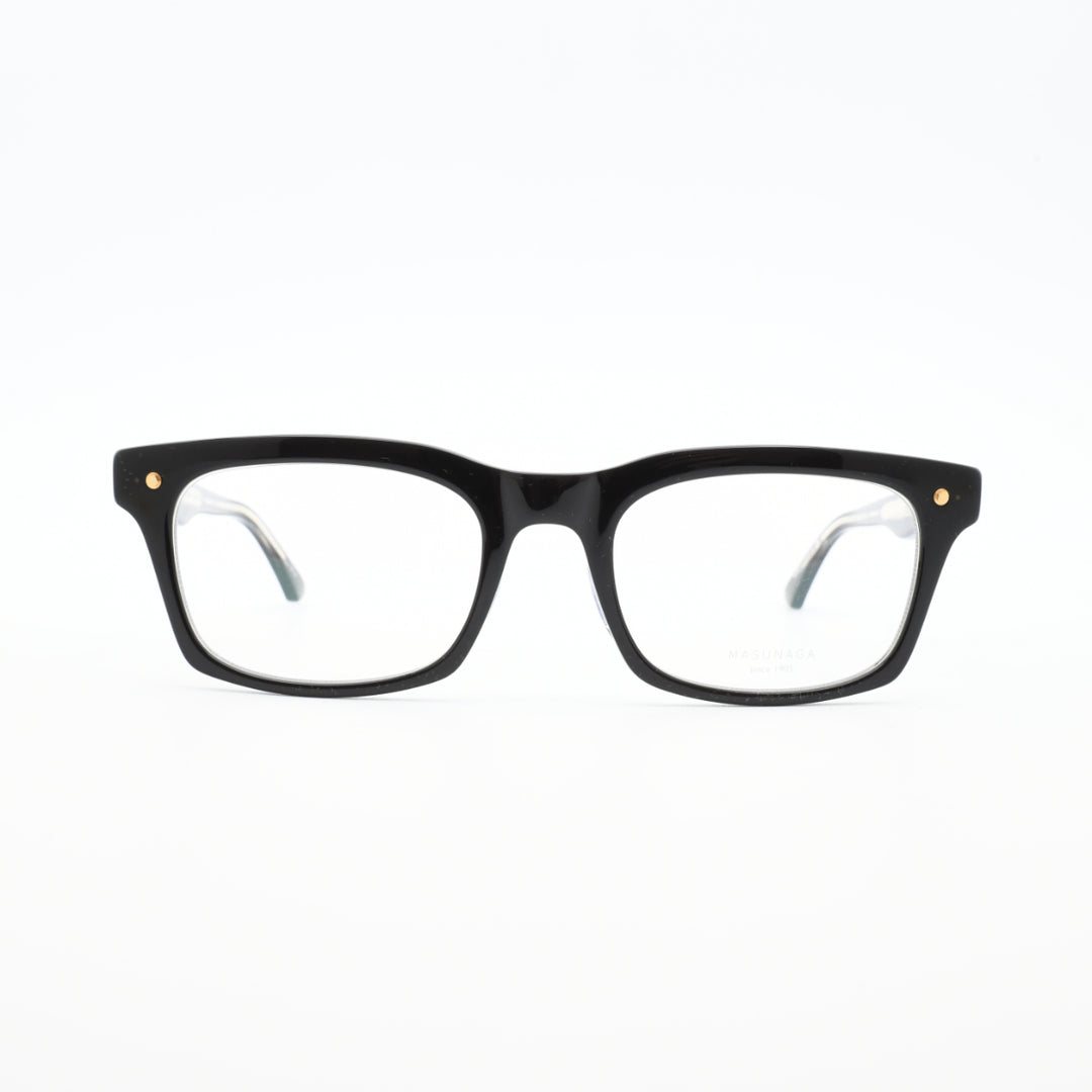 増永眼鏡 MASUNAGA<br>光輝 111 col-19 BK<br>