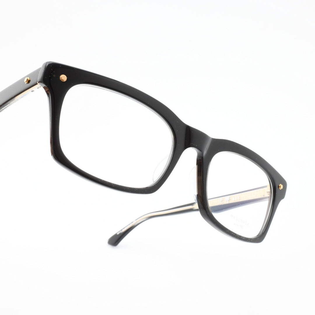 増永眼鏡 MASUNAGA<br>光輝 111 col-19 BK<br>