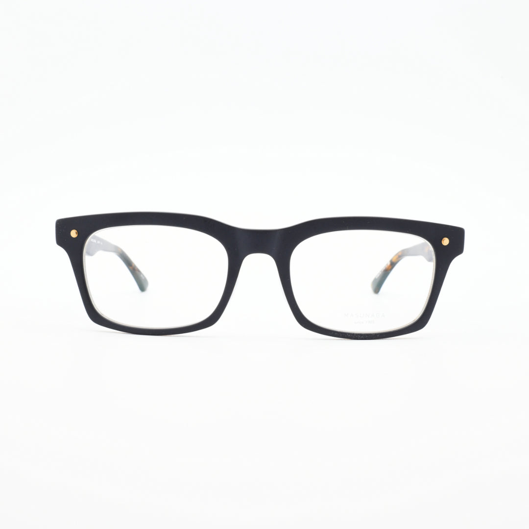 増永眼鏡 MASUNAGA<br>光輝 111 col-35 MATTE BL/DEMI<br>