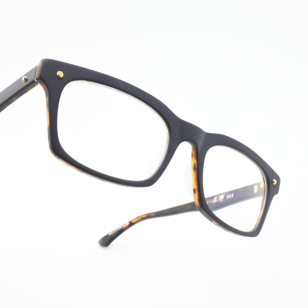 増永眼鏡 MASUNAGA<br>光輝 111 col-35 MATTE BL/DEMI<br>