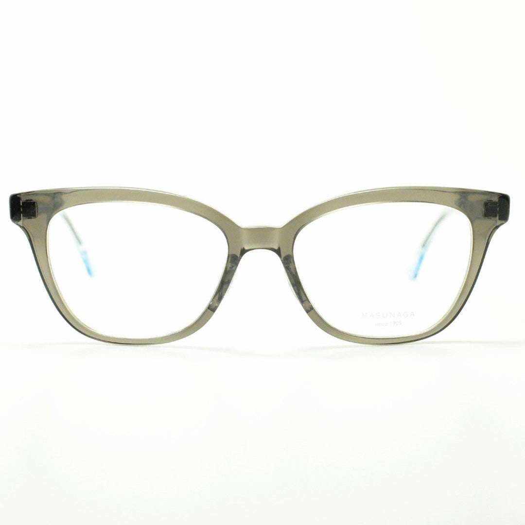 増永眼鏡 MASUNAGA 光輝 069 col-24 GRY/AQUABLUE