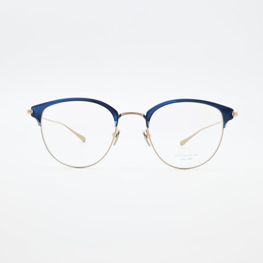 増永眼鏡 MASUNAGA since 1905<br>LAUREN col-25 NAVY