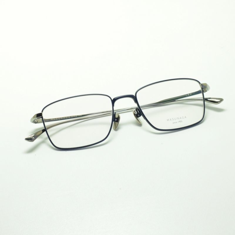 MASUNAGA since 1905 LEX col-45 NAVY/SLVER
