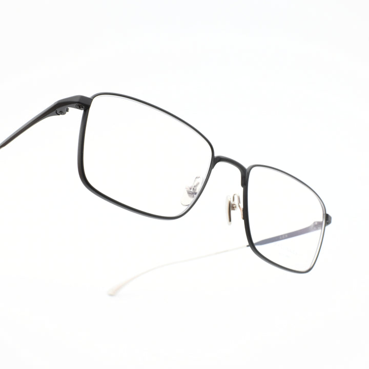 増永眼鏡 MASUNAGA since 1905<br>LEX col-39 BLACK/SILVER<br>