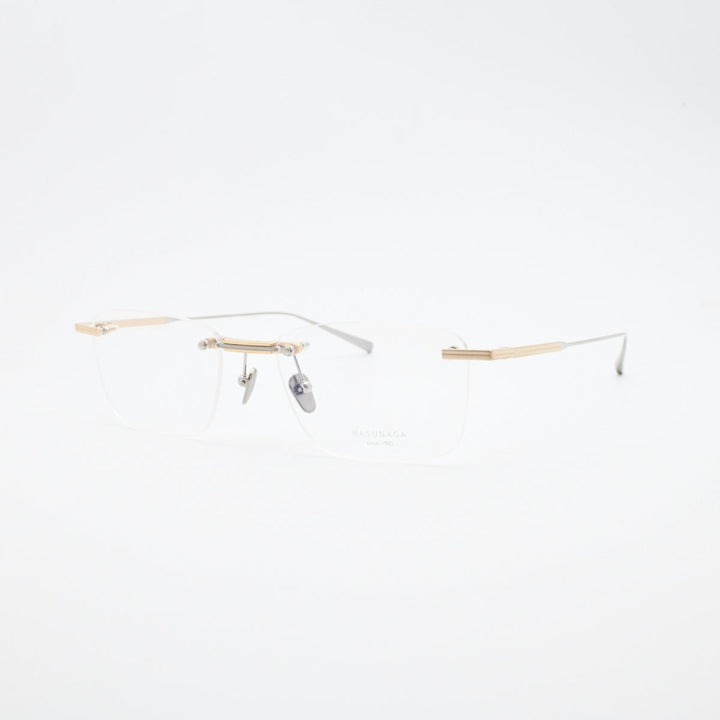 増永眼鏡 MASUNAGA since 1905<br>LUDLOW col-31 Gold/Titan