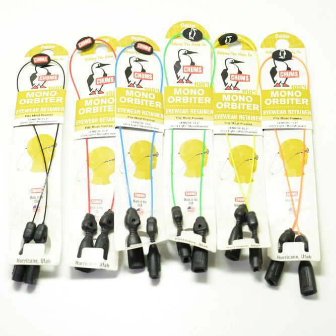 CHUMS チャムス メガネストラップ Mono Orbiter ULTRA-LIGHT RETAINER CH61-0229 オービター 超軽量 リテーナー ストラップ メガネ スポーツメガネ サングラス グラスコード 眼鏡 アウトドア おしゃれ メガネ メガネストラップ 眼鏡ストラップ めがねストラップ