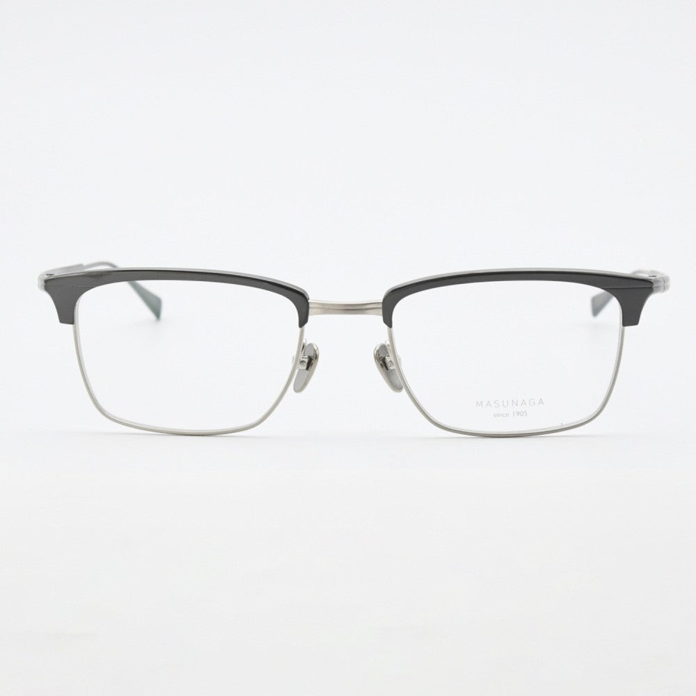 増永眼鏡 MASUNAGA NY LIFE col-49 BLK/SLV