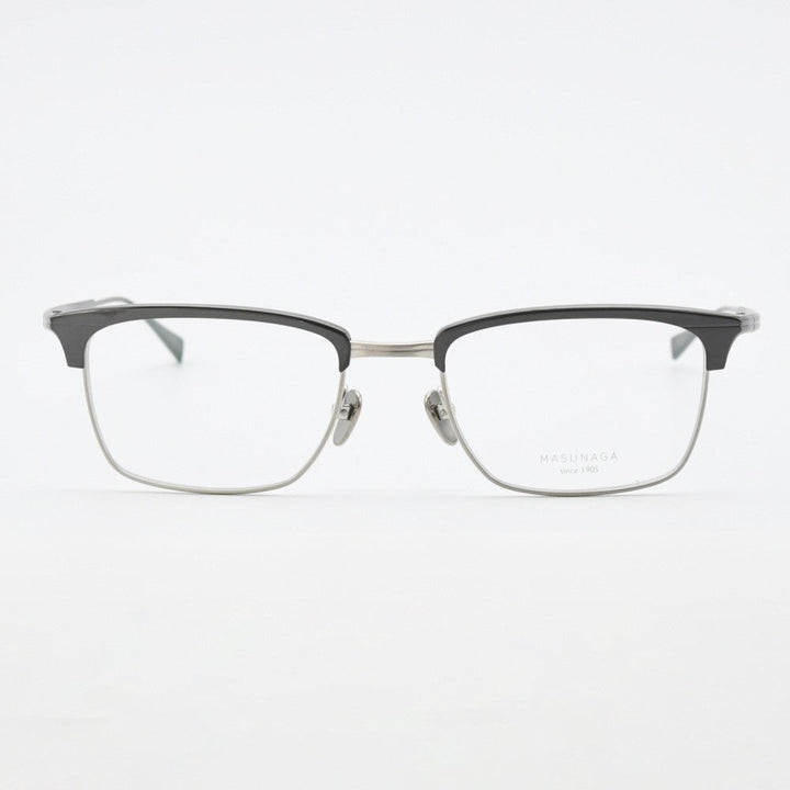 増永眼鏡 MASUNAGA NY LIFE col-49 BLK/SLV