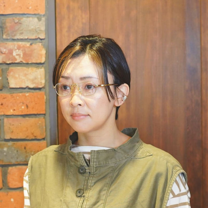 ハマ オカモトさん 着用モデル EYEVAN アイヴァン OFF-16T col-G 44サイズ