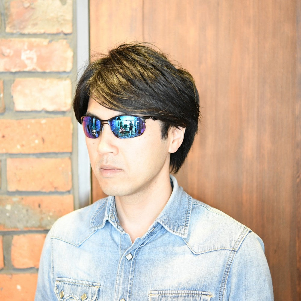 OAKLEY オークリー WIRE TAP2.0 ワイヤータップ2.0 OO4145-0460 SATIN BLACK/PRIZM SAPPHIRE