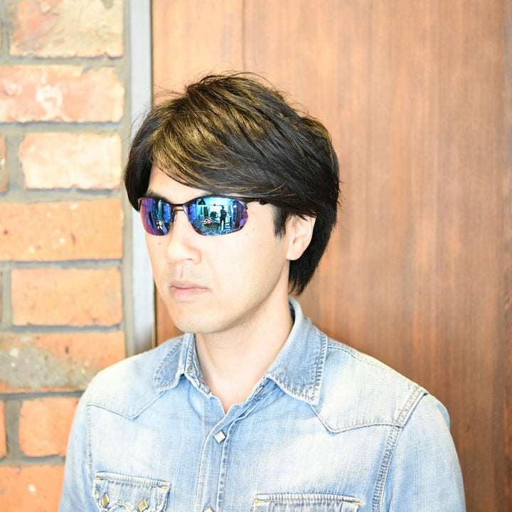 OAKLEY オークリー WIRE TAP2.0 ワイヤータップ2.0 OO4145-0460 SATIN BLACK/PRIZM SAPPHIRE