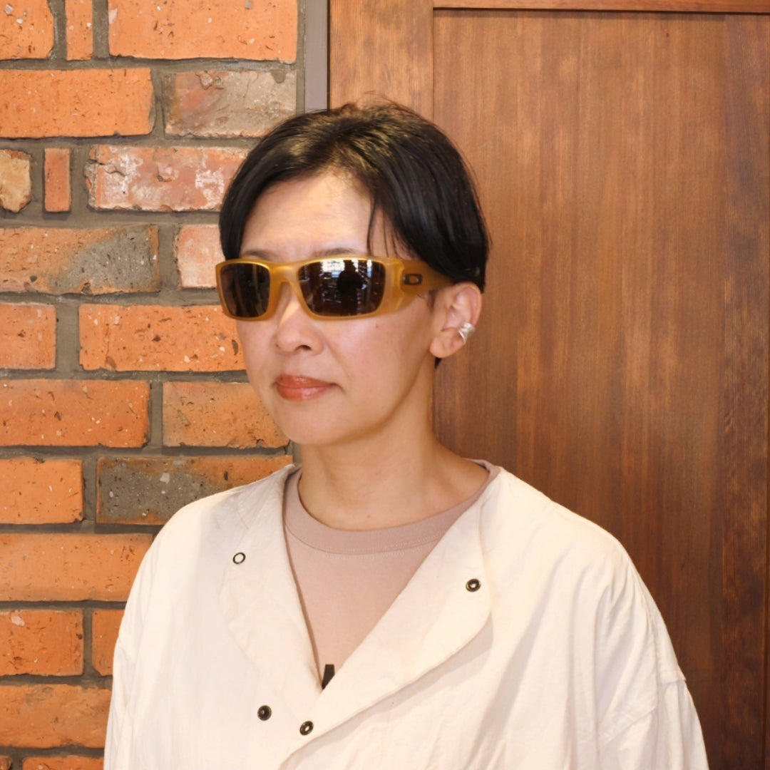 OAKLEY オークリー FUEL CELL フューエルセル MATTE TRANSPARENT LIGHT CURRY/PRIZM TUNGSTEN OO9096-N160