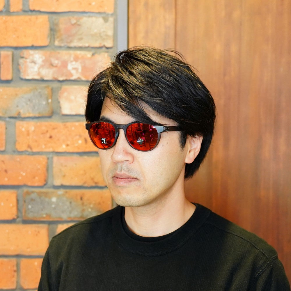 OAKLEY オークリー REEDMACE リードメイス OO9126F-0454 MATTE GREYSMOKE/PRIZM RUBY POLARIZED