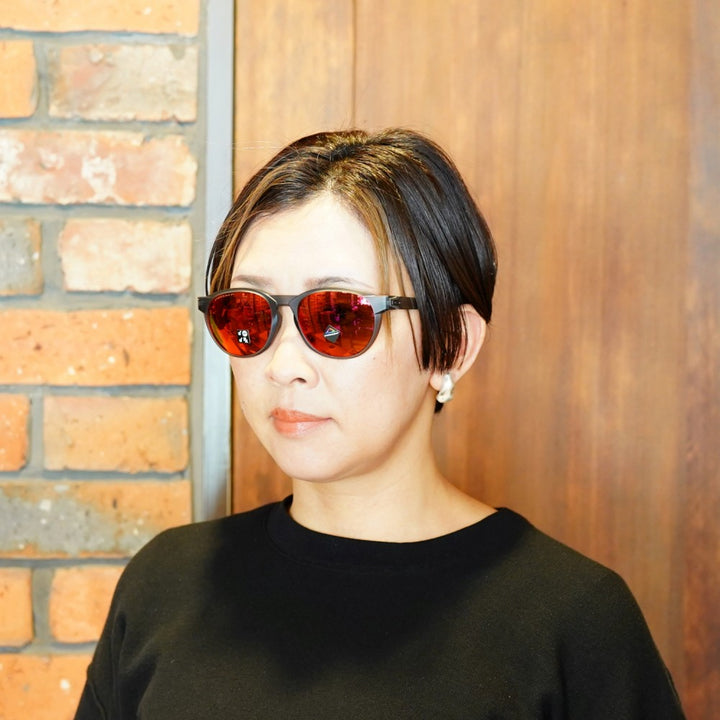 OAKLEY オークリー REEDMACE リードメイス OO9126F-0454 MATTE GREYSMOKE/PRIZM RUBY POLARIZED