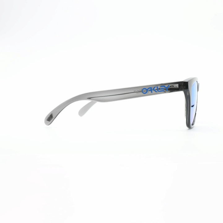 OAKLEY オークリー FROGSKINS フロッグスキン ASIAN FIT アジアンフィット GREY SMOKE/PRIZM SAPPHIRE IRIDIUM OO9245-74
