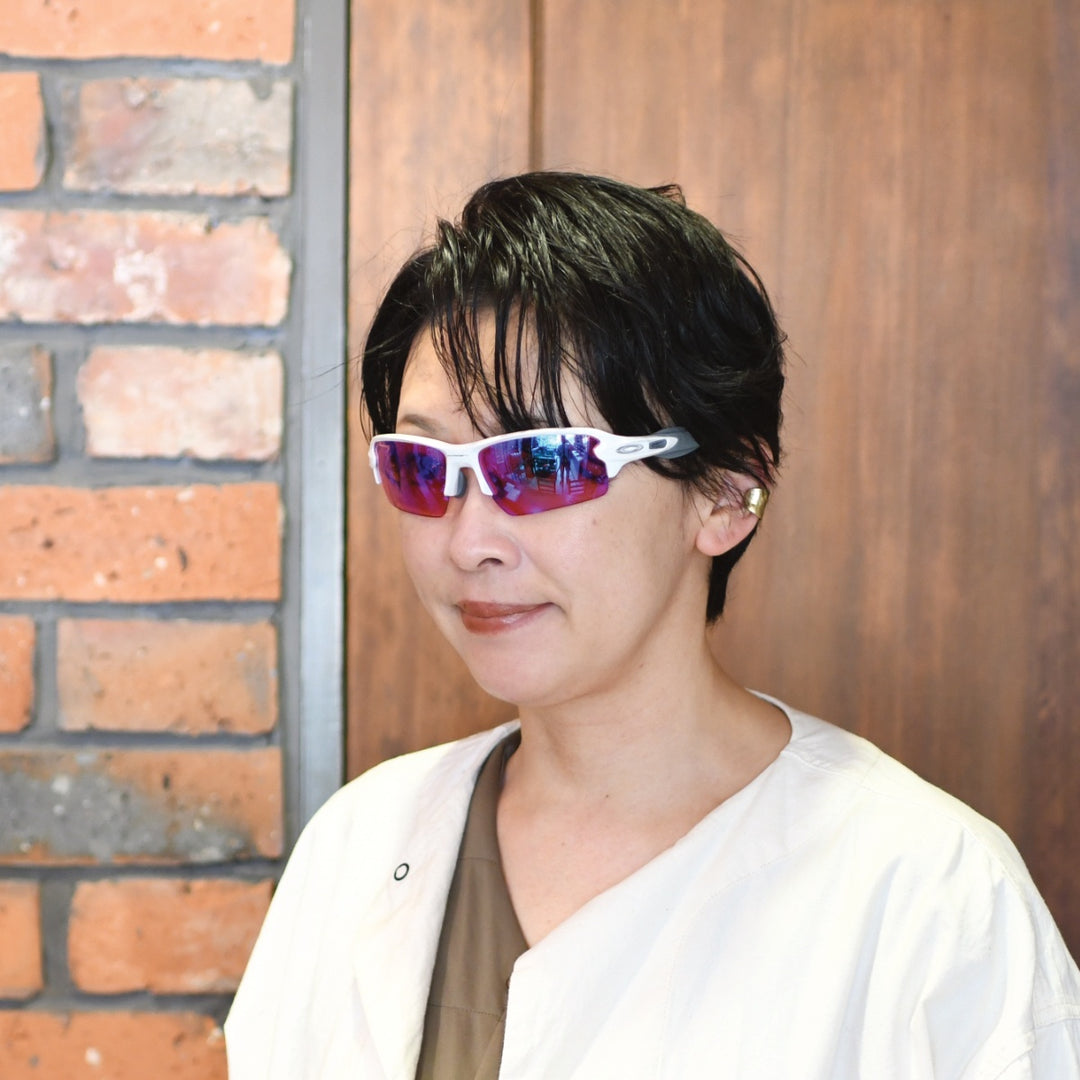 OAKLEY オークリー<br>FLAK 2.0 フラック<br>OO9271-1061<br>POLISHED WHITE/PRIZM GOLF
