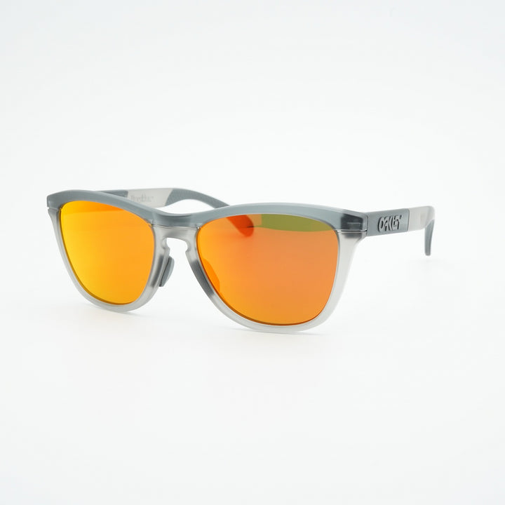 OAKLEY オークリー FROGSKINS RANGE フロッグスキンレンジ アジアンフィット MATTE GREY SMOKE/ PRIZM RUBY OO9284A-0155