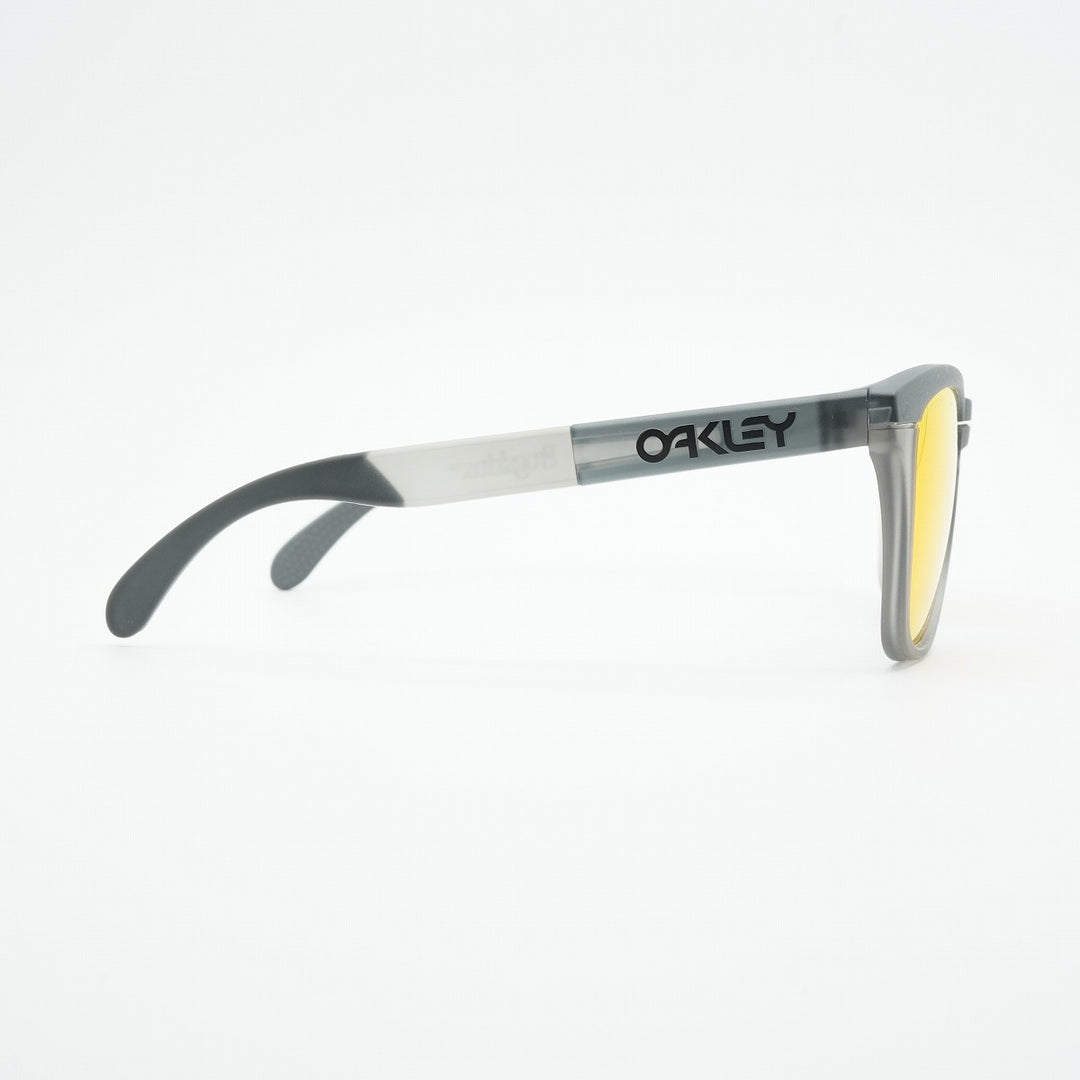 OAKLEY オークリー FROGSKINS RANGE フロッグスキンレンジ アジアンフィット MATTE GREY SMOKE/ PRIZM RUBY OO9284A-0155