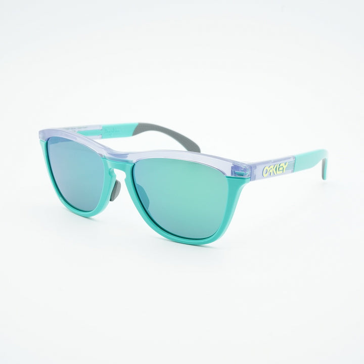 OAKLEY オークリー FROGSKINS RANGE フロッグスキンレンジ アジアンフィット LILAC CELESTE/ PRIZM JADE OO9284A-0655