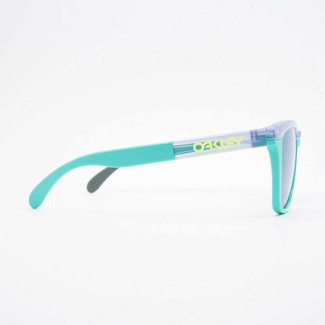 OAKLEY オークリー FROGSKINS RANGE フロッグスキンレンジ アジアンフィット LILAC CELESTE/ PRIZM JADE OO9284A-0655