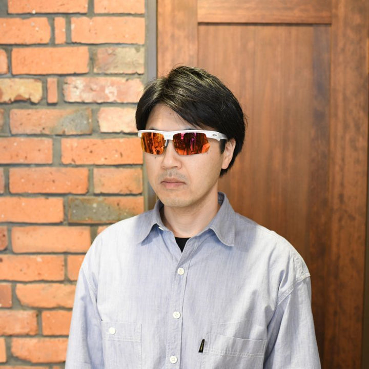 OAKLEY オークリー BISPHAERA バイスフィエラ OO9400-0368 POLISHED WHITE/PRIZM RUBY ハイブリッジフィット