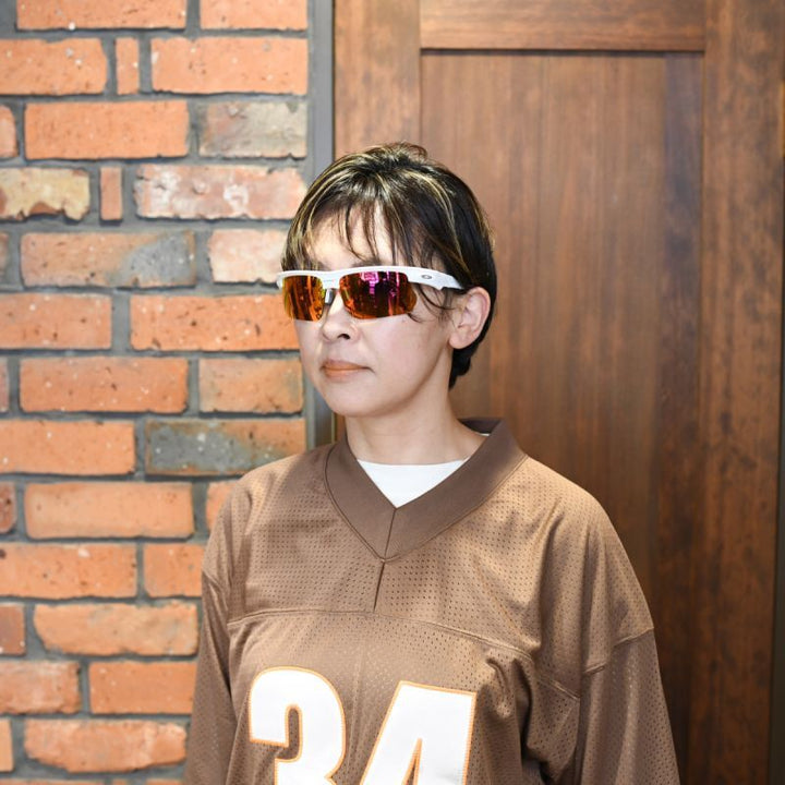 OAKLEY オークリー BISPHAERA バイスフィエラ OO9400-0368 POLISHED WHITE/PRIZM RUBY ハイブリッジフィット
