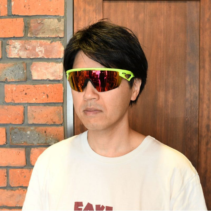 OAKLEY オークリー SPHAERA スフィエラ OO9403-1436 MATTE TENNIS BALL YELLOW/CELESTE NEURON/PRIZM RUBY ハイブリッジフィット Inner Spark Collection