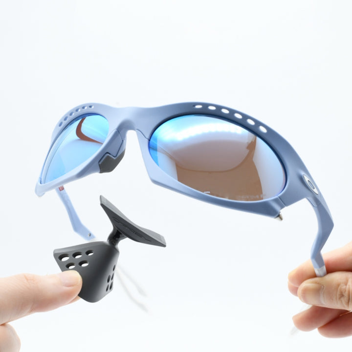 OAKLEY オークリー PLANTARIS プランタリス OO9437-0463 MATTE STONEWASH/PRIZM DEEP WATER POLARIZED