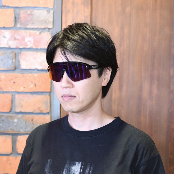 OAKLEY オークリー<br>STUNT DEVIL スタントデビル OO9517-0239<br>MATTE BLACK/PRIZM ROAD<br>