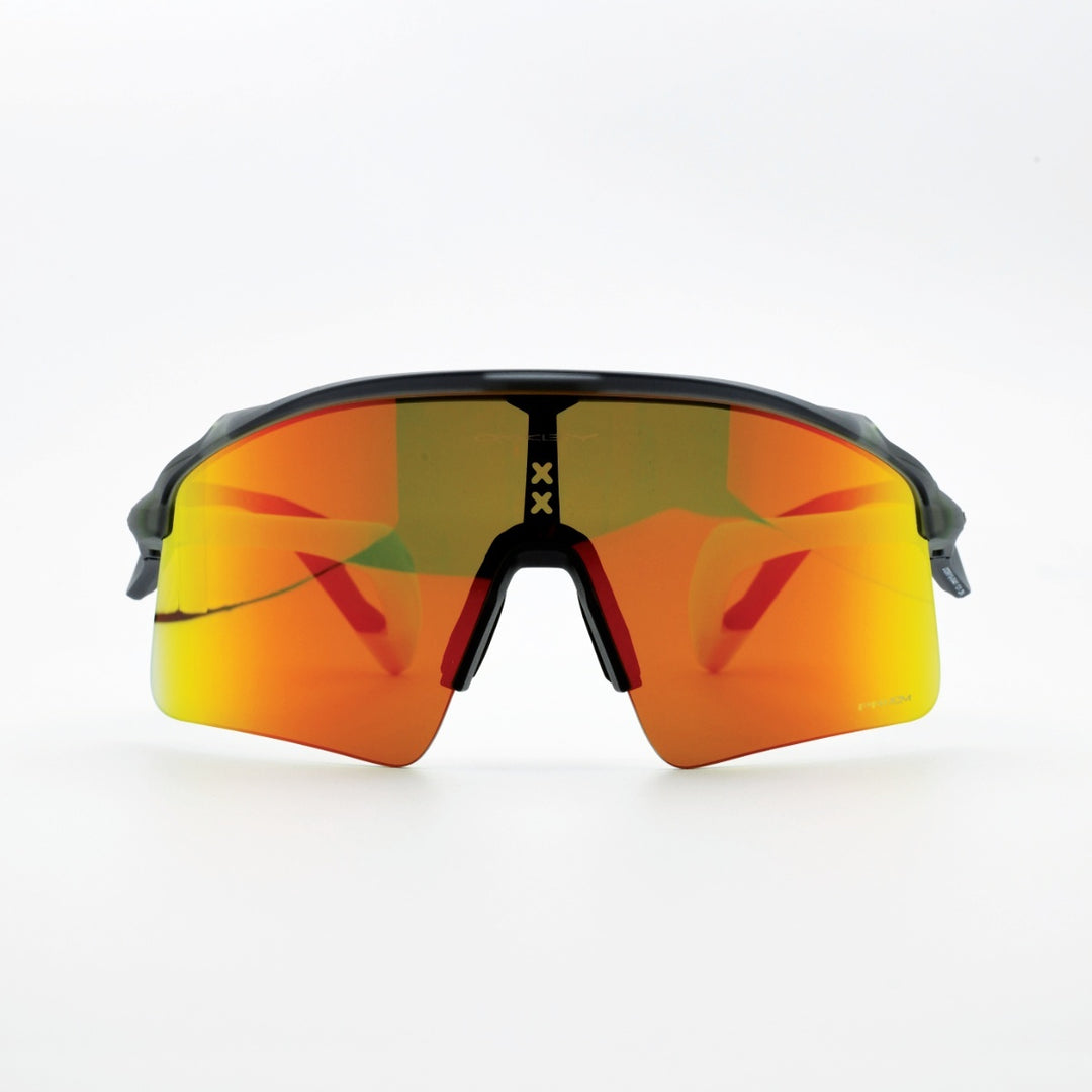 OAKLEY オークリー<br>STUNT WING スタントウィング OO9519-0441<br>MATTE GREY SMOKE/PRIZM RUBY<br>