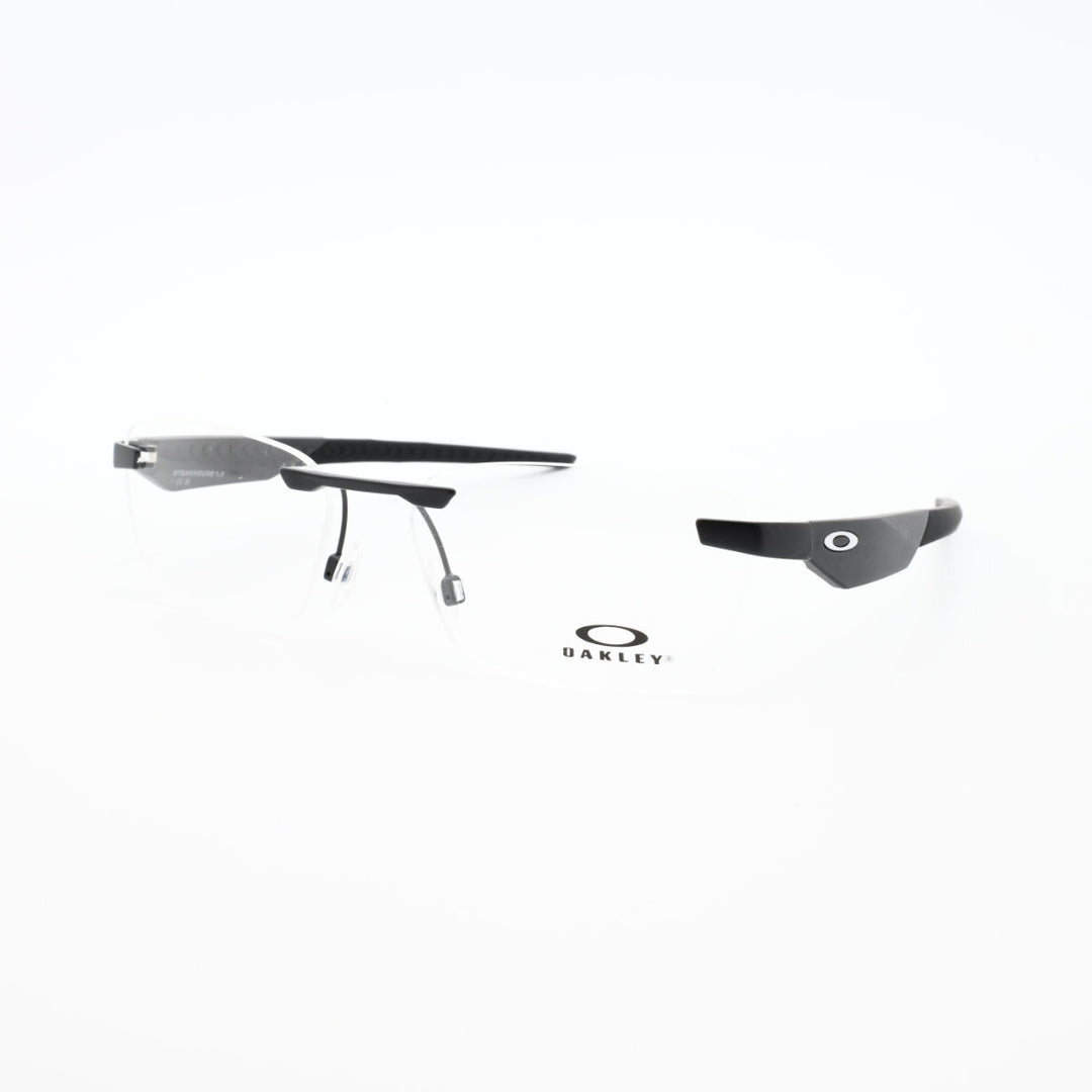 OAKLEY オークリー<br>STEAKHOUSE1.0 ステーキハウス1.0<br>SATIN BLACK 55サイズ<br>OX3126-0155<br>