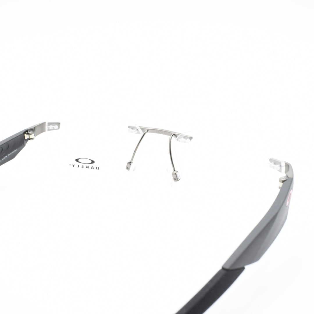 OAKLEY オークリー<br>STEAKHOUSE1.0 ステーキハウス1.0<br>MATTE GUNMETAL 55サイズ<br>OX3126-0455<br>
