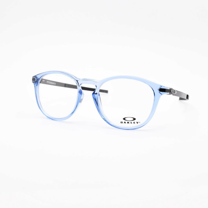 OAKLEY オークリー PITCHMAN R ピッチマンR OX8105-2252 TRANSPARENT BLUE/デモレンズ 52サイズ