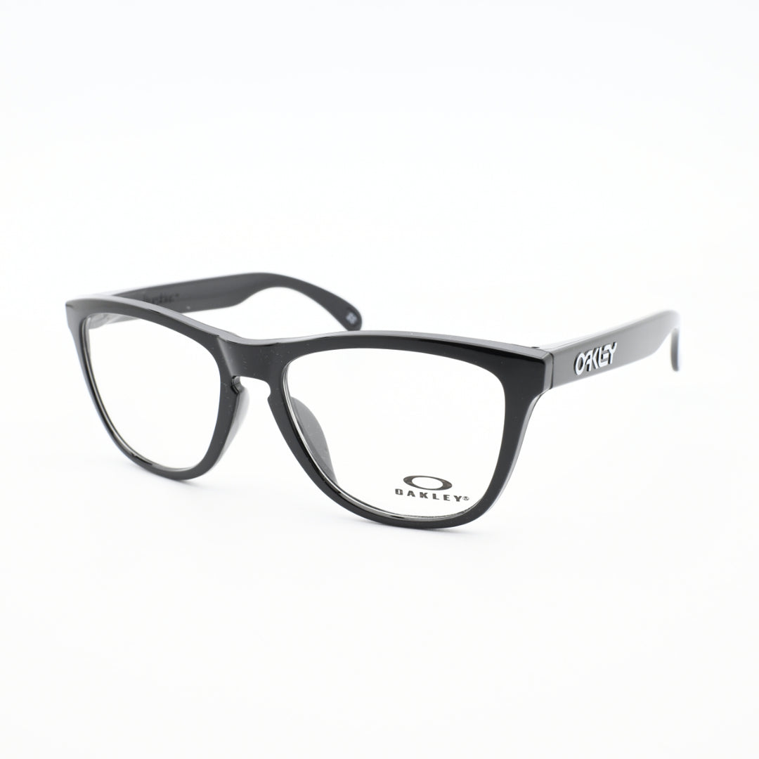 OAKLEY オークリー<br>FROGSKINS RX フロッグスキンRX<br>POLISHED BLACK/デモレンズ OX8137A-0155<br>
