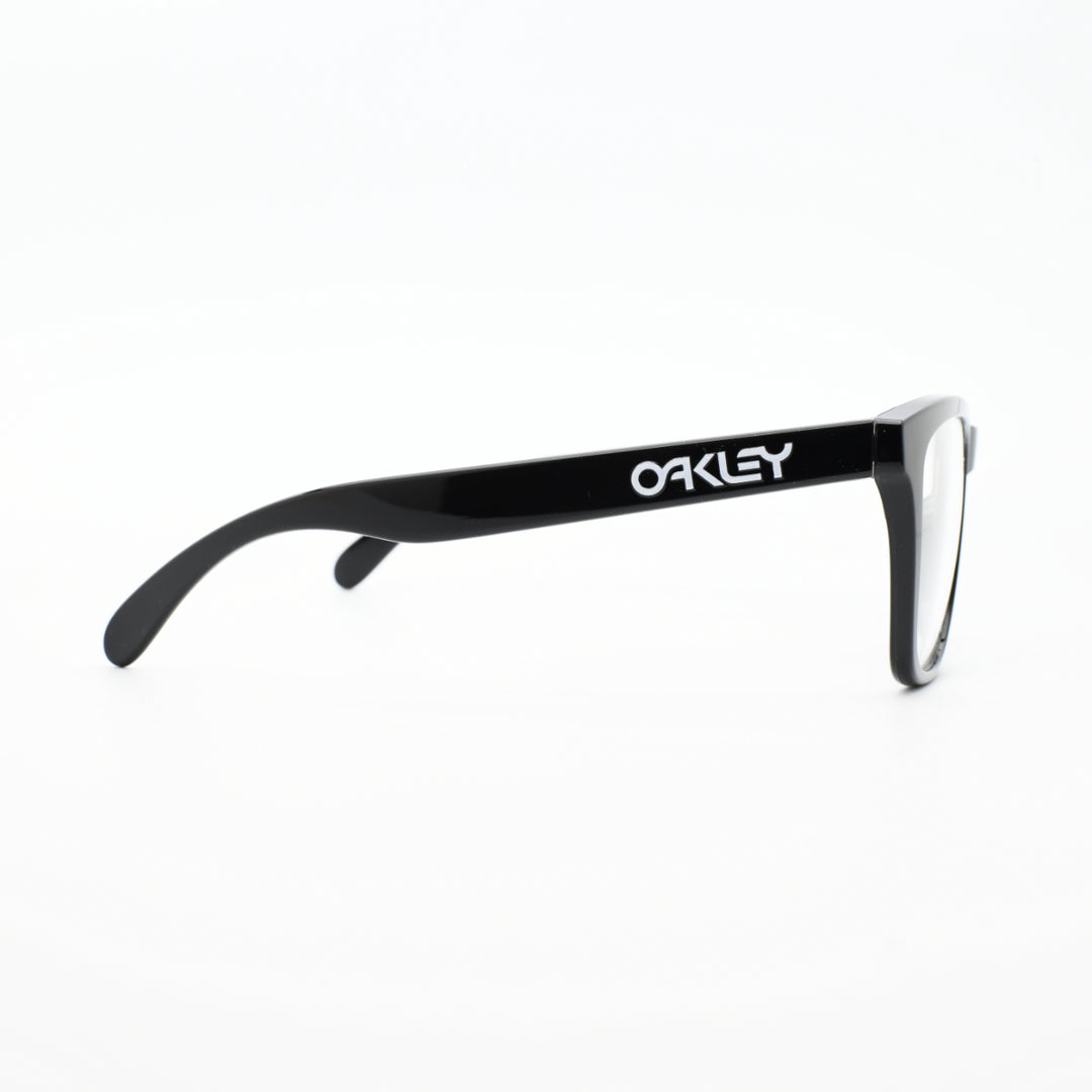 OAKLEY オークリー<br>FROGSKINS RX フロッグスキンRX<br>POLISHED BLACK/デモレンズ OX8137A-0155<br>