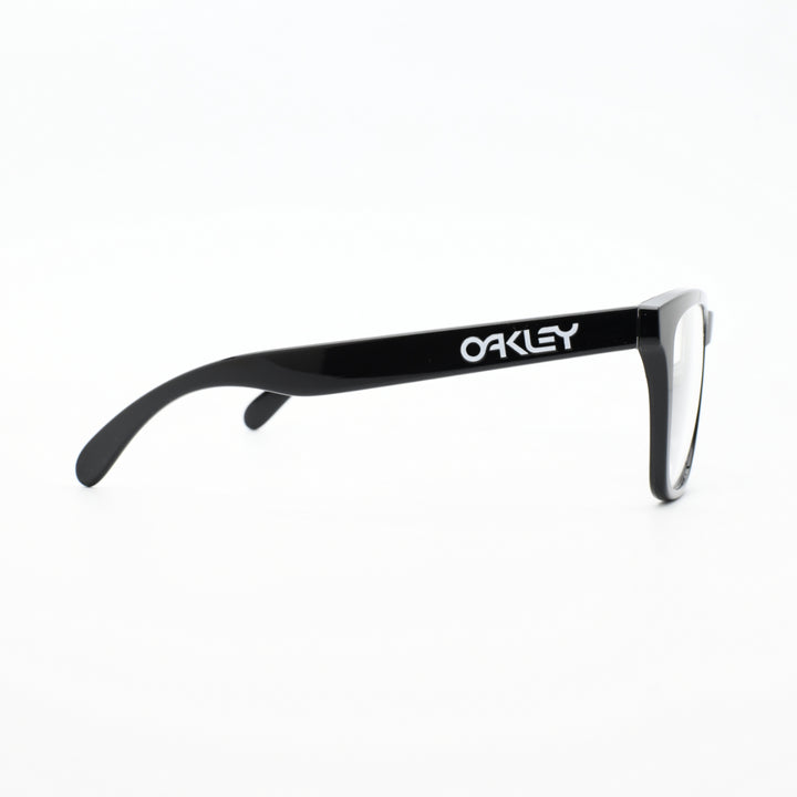 OAKLEY オークリー<br>FROGSKINS RX フロッグスキンRX<br>POLISHED BLACK/デモレンズ OX8137A-0155<br>