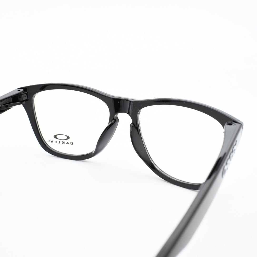 OAKLEY オークリー<br>FROGSKINS RX フロッグスキンRX<br>POLISHED BLACK/デモレンズ OX8137A-0155<br>