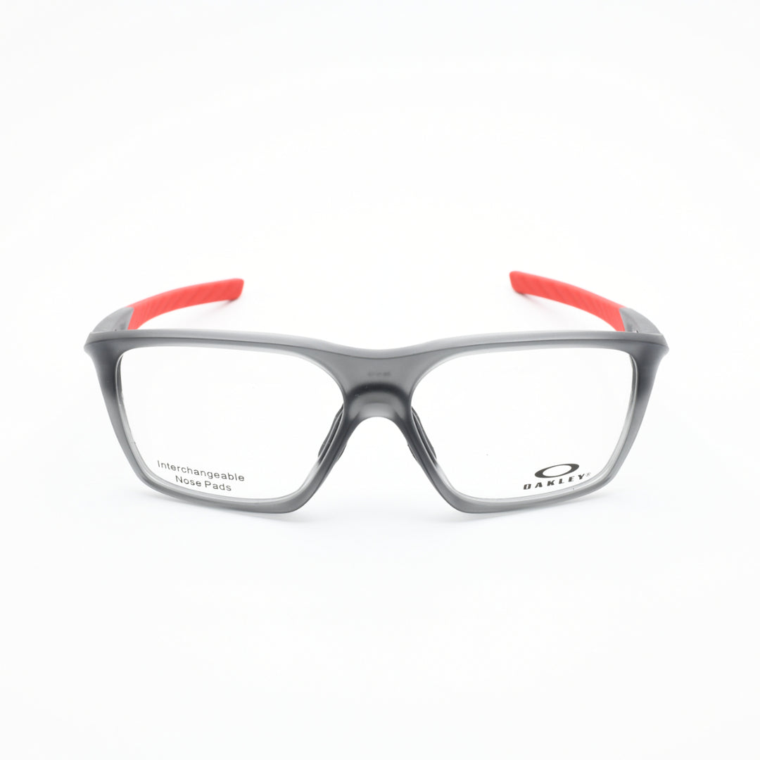 OAKLEY オークリー<br>VERSAFUSE SQ ヴァーサヒューズスクエア OX8201-0256<br>SATIN GREY SMOKE/デモレンズ 56サイズ<br>