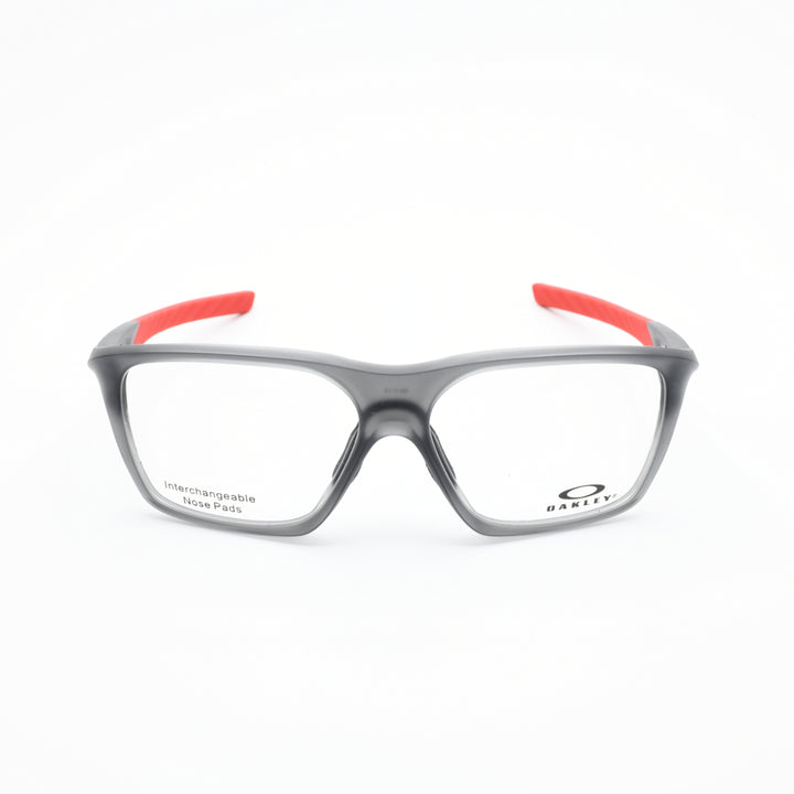 OAKLEY オークリー<br>VERSAFUSE SQ ヴァーサヒューズスクエア OX8201-0256<br>SATIN GREY SMOKE/デモレンズ 56サイズ<br>